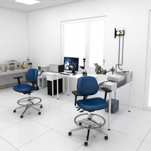 Technical Seating for ISO Cleanrooms and Static Controlled environments