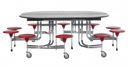 10-Seat Oval Table